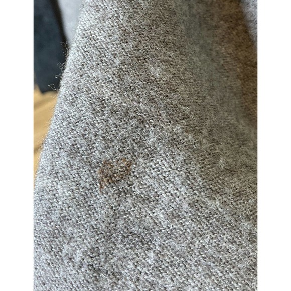 Parahrase Belted Wool Hooded Cardigan Sweater M - Picture 8 of 10